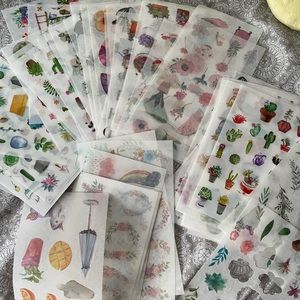 Free stickers with purchase